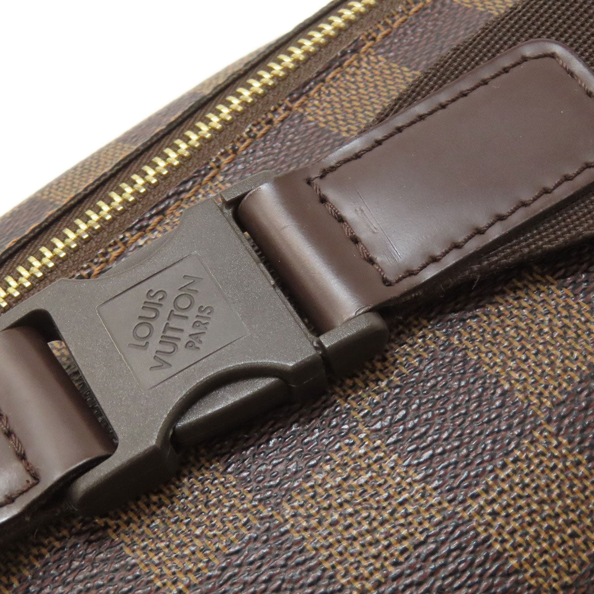 LOUIS VUITTON N51172 Bum Bag Melville body bag Damier canvas Ladies [Used]