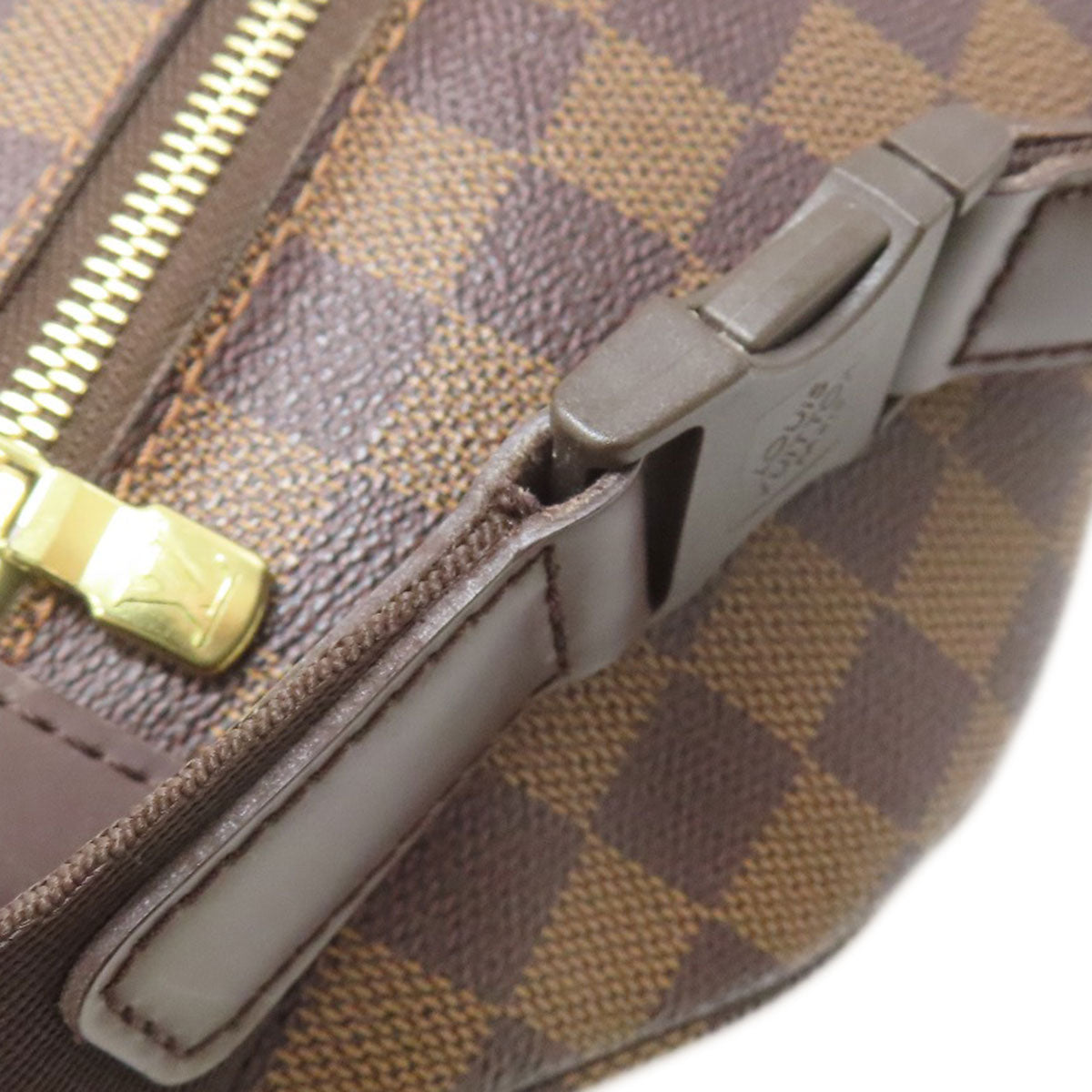 LOUIS VUITTON N51172 Bum Bag Melville body bag Damier canvas Ladies [Used]