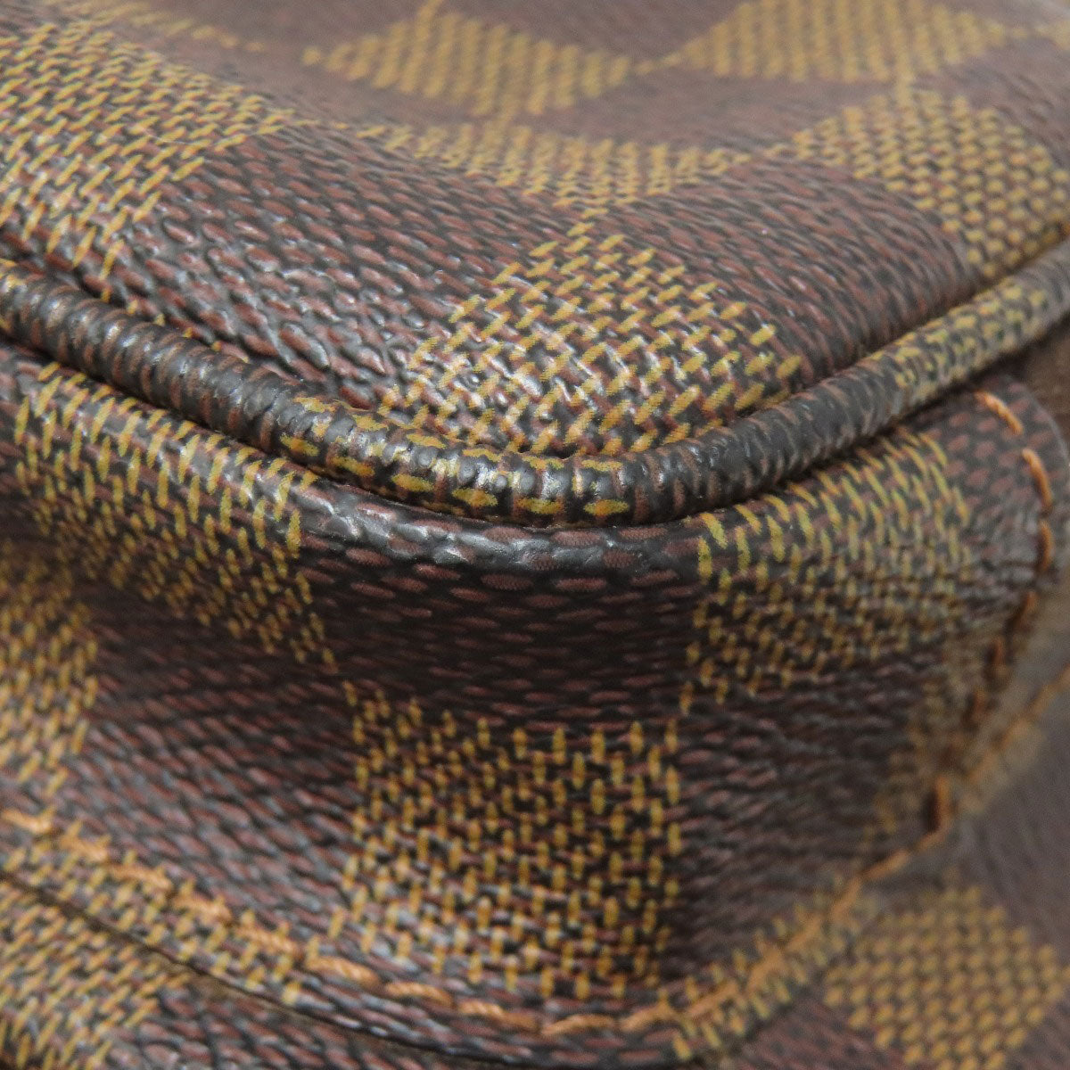 LOUIS VUITTON N51172 Bum Bag Melville body bag Damier canvas Ladies [Used]