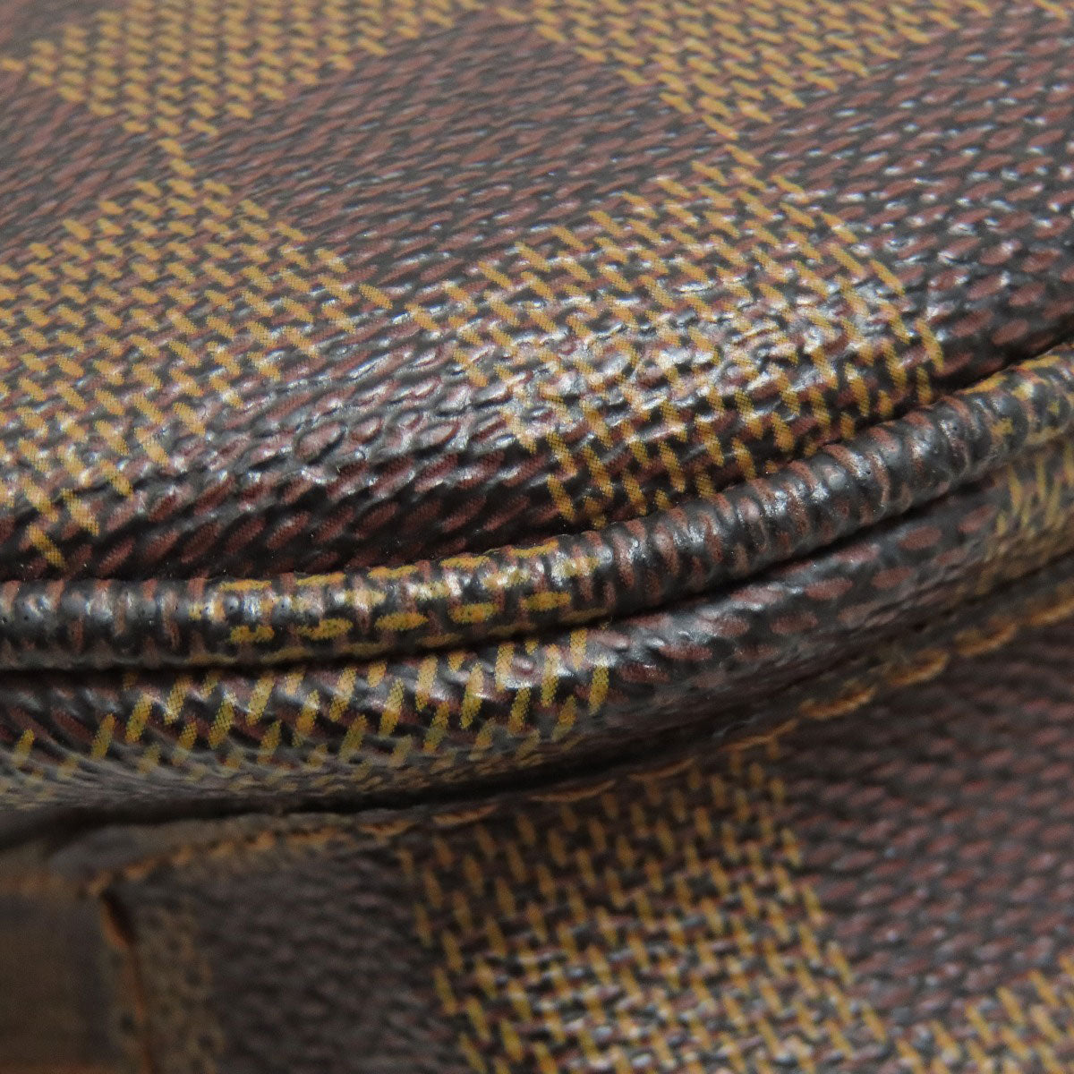 LOUIS VUITTON N51172 Bum Bag Melville body bag Damier canvas Ladies [Used]