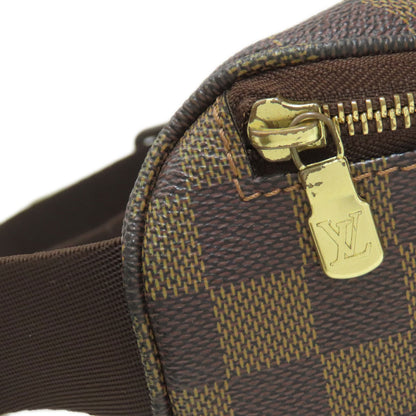 LOUIS VUITTON N51172 Bum Bag Melville body bag Damier canvas Ladies [Used]