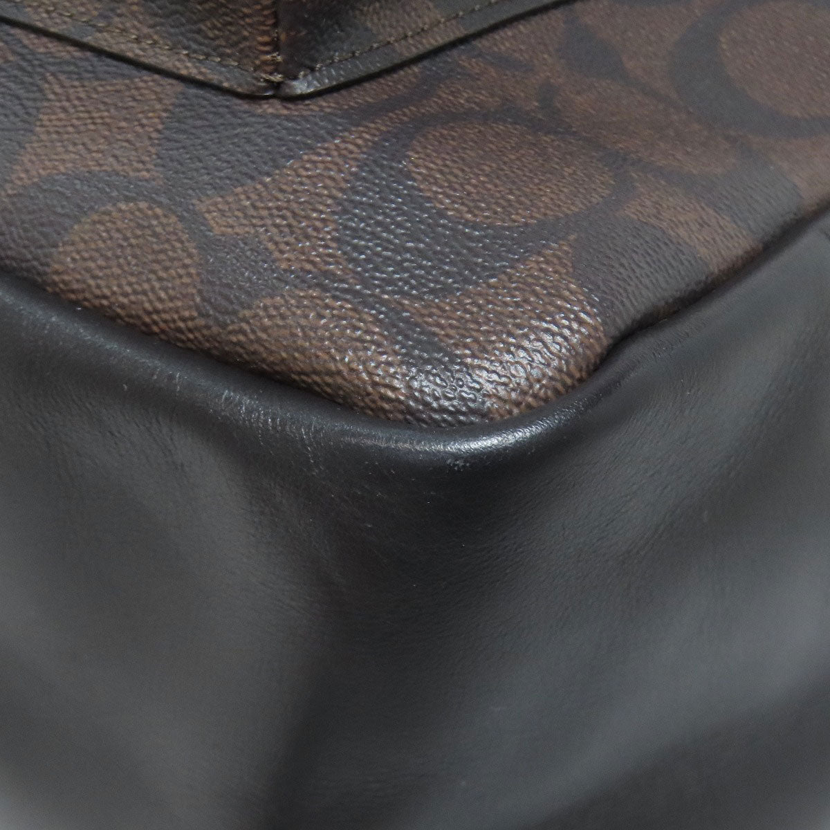 COACH F58314 Signature Backpack Â· Daypack PVC CalfLadies [Used]