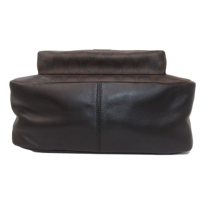 COACH F58314 Signature Backpack Â· Daypack PVC CalfLadies [Used]