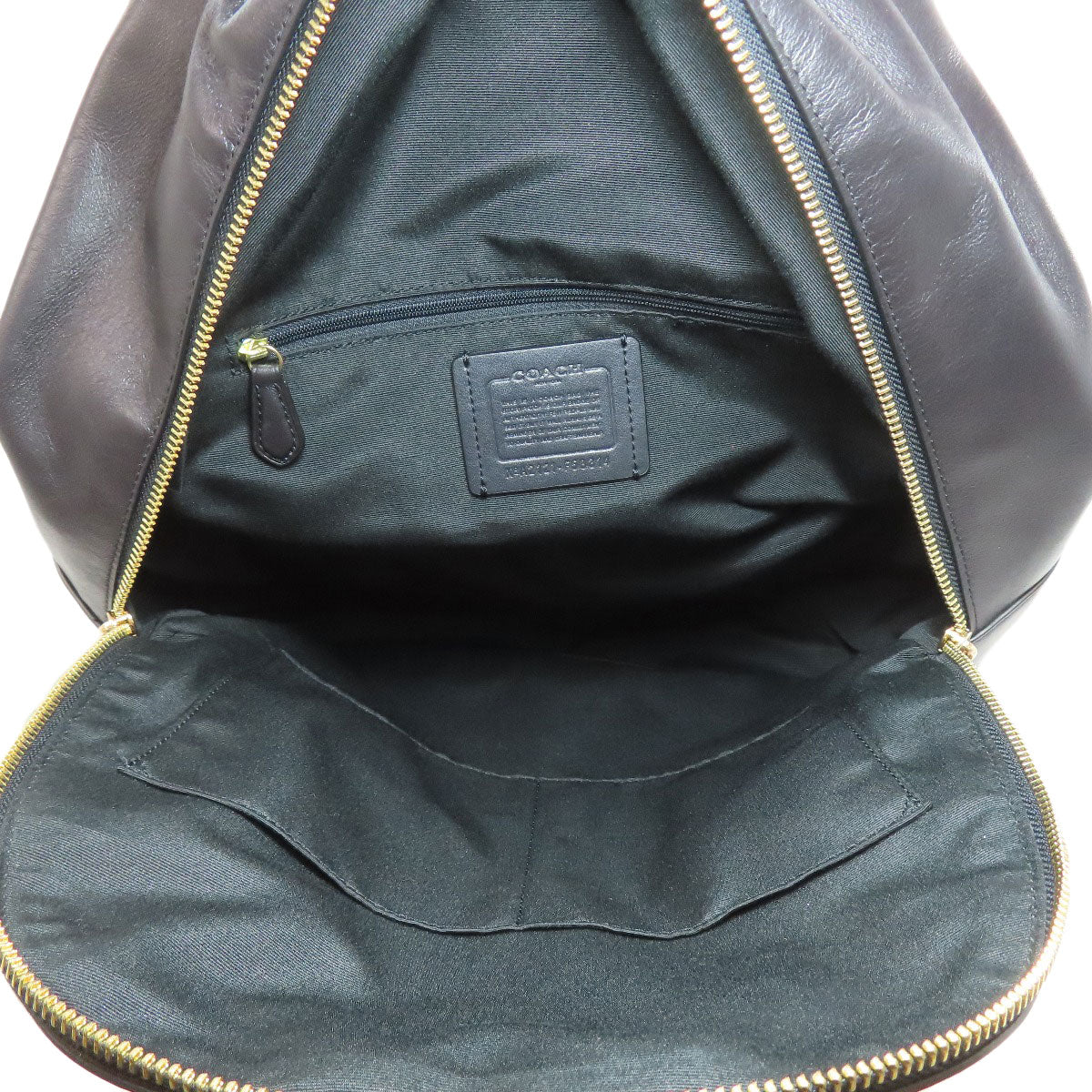 COACH F58314 Signature Backpack Â· Daypack PVC CalfLadies [Used]