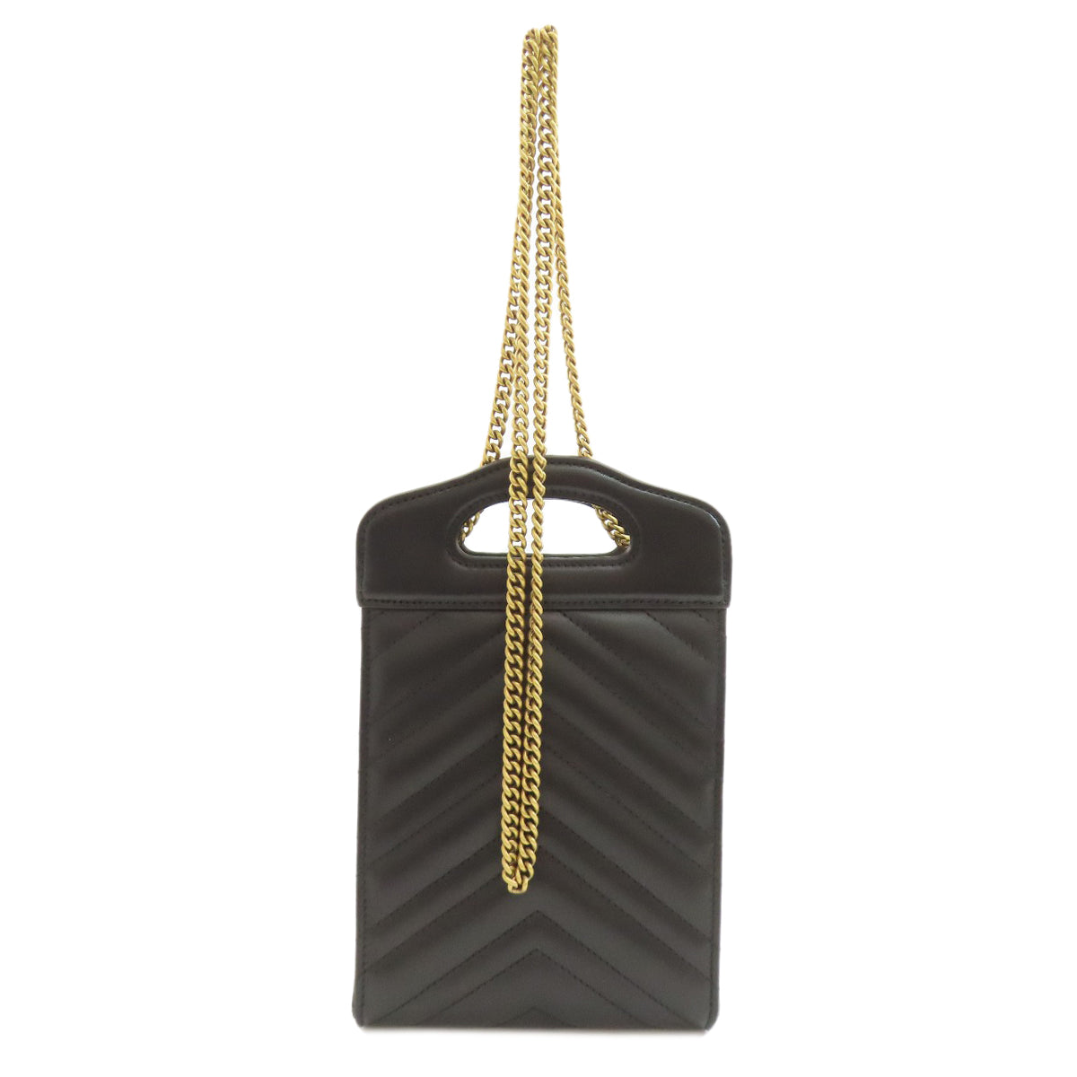 GUCCI 699756 GG Marmont 2WAY Shoulder Bag Calf Ladies [Used]