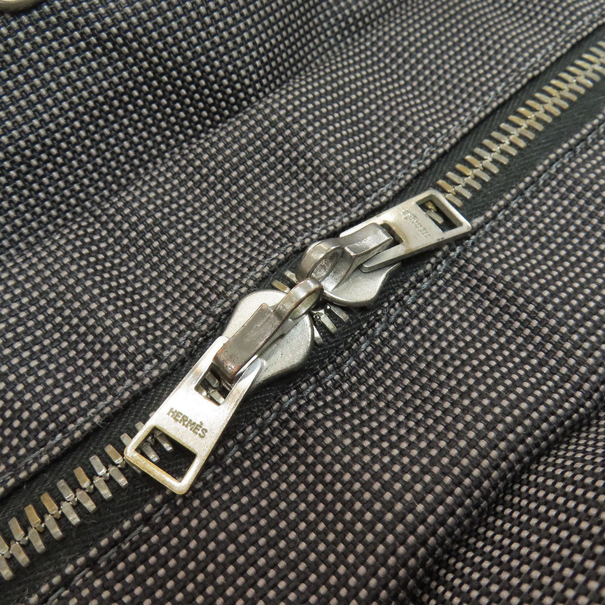 HERMES Her LineMM Handbag Canvas Ladies [Used]