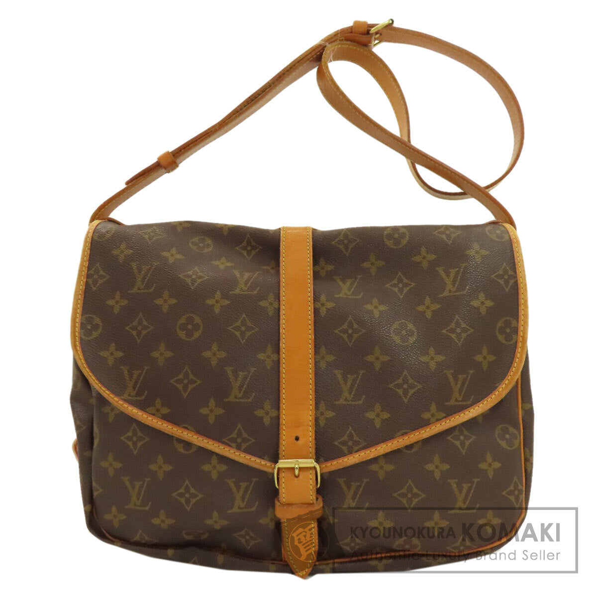LOUIS VUITTON M42254 Samuel 35 Shoulder Bag Monogram canvas Ladies [Used]