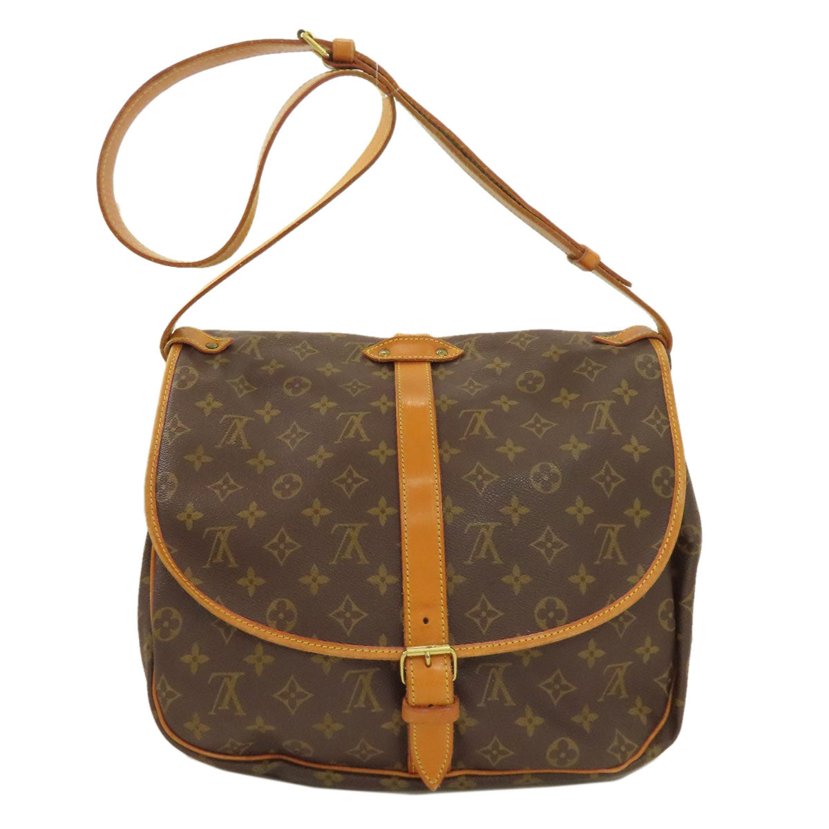 LOUIS VUITTON M42254 Samuel 35 Shoulder Bag Monogram canvas Ladies [Used]