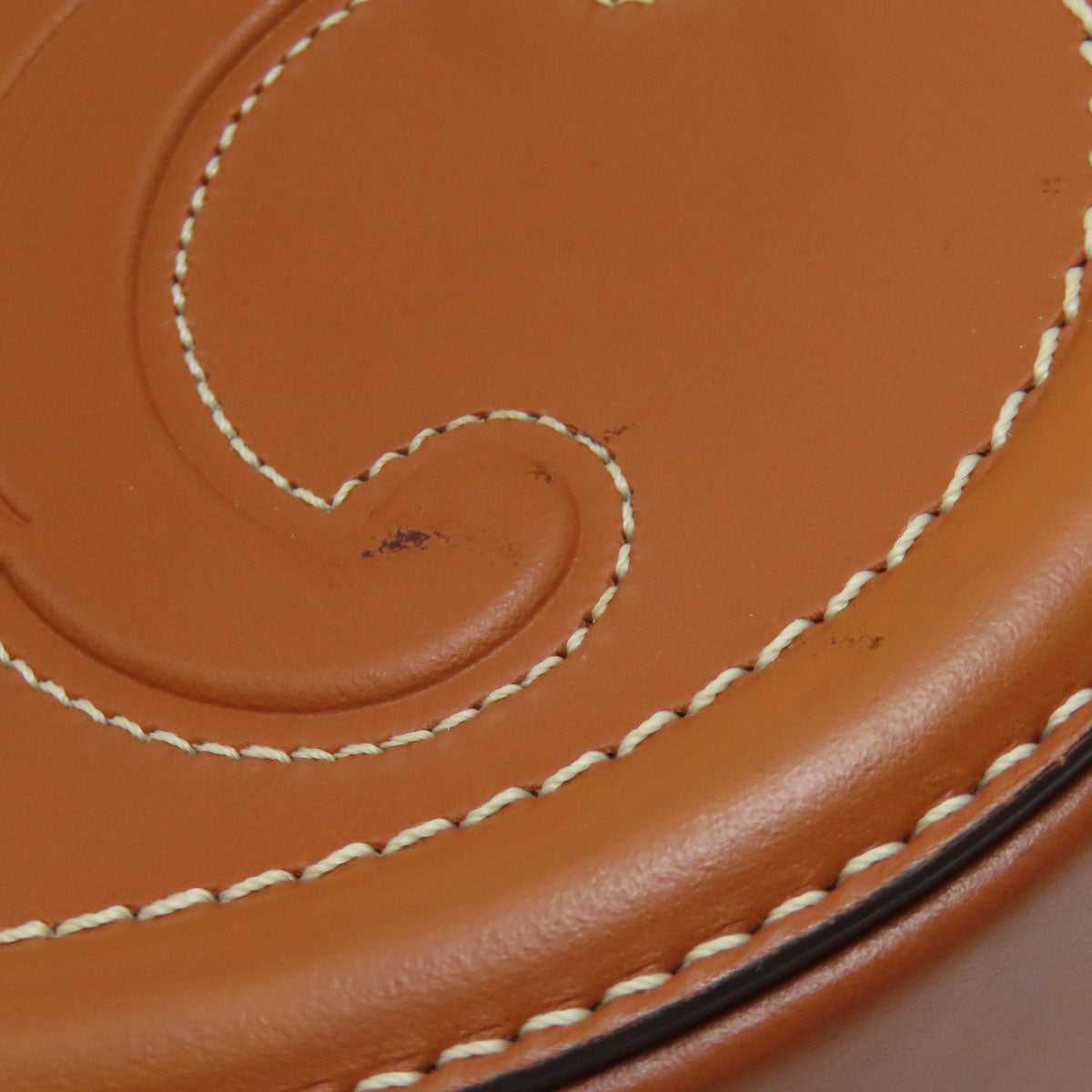 CELINE Oval Purse Cuir Triomphe Shoulder Bag Calf Ladies [Used]