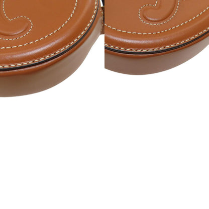 CELINE Oval Purse Cuir Triomphe Shoulder Bag Calf Ladies [Used]