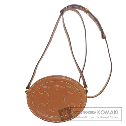 CELINE Oval Purse Cuir Triomphe Shoulder Bag Calf Ladies [Used]