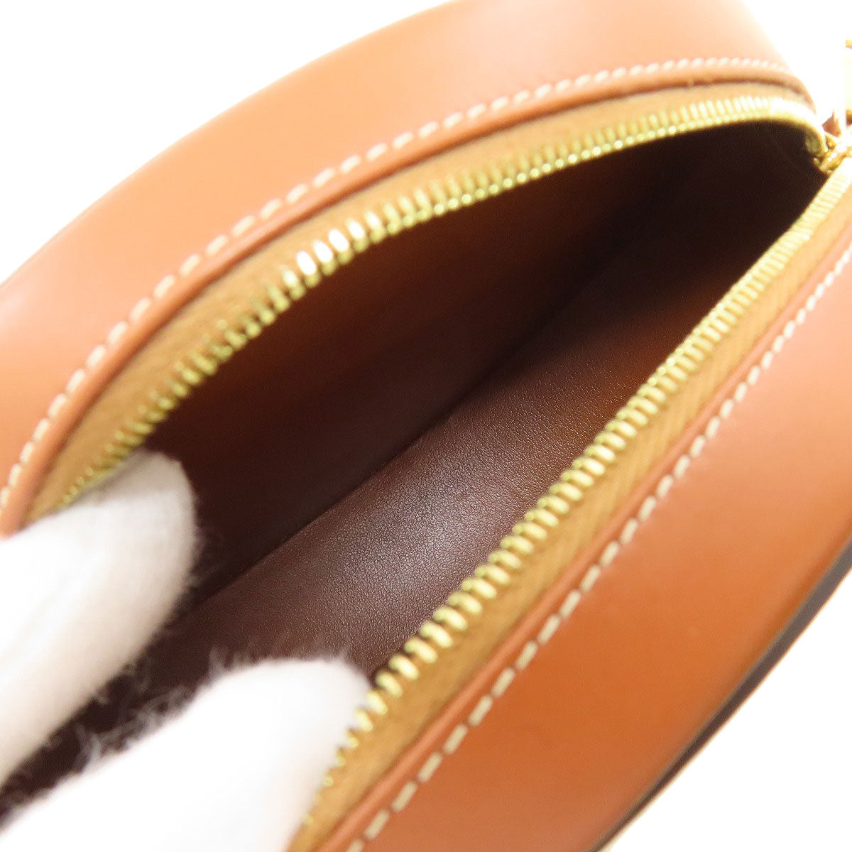 CELINE Oval Purse Cuir Triomphe Shoulder Bag Calf Ladies [Used]