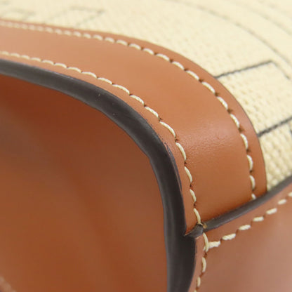 CELINE Vertical Cabas 2WAY Tote Bag Canvas Ladies [Used]