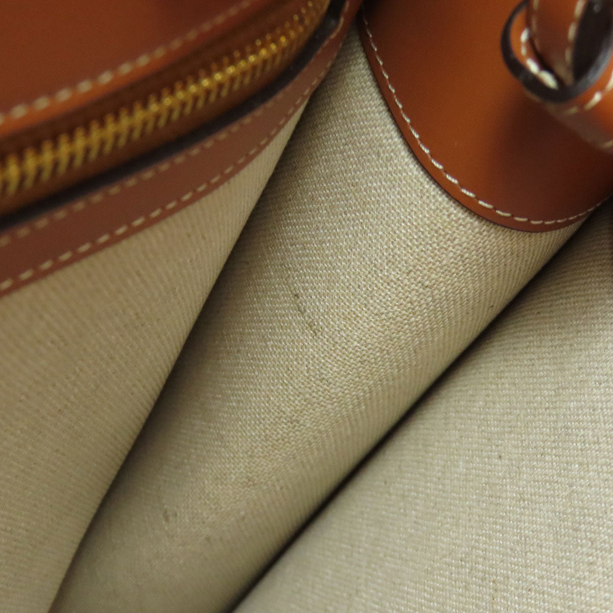 CELINE Vertical Cabas 2WAY Tote Bag Canvas Ladies [Used]