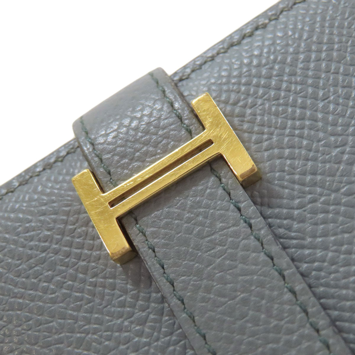 HERMES Barance Free GoldHardware Long wallet (with coin pocket) Epsom Ladies [Used]