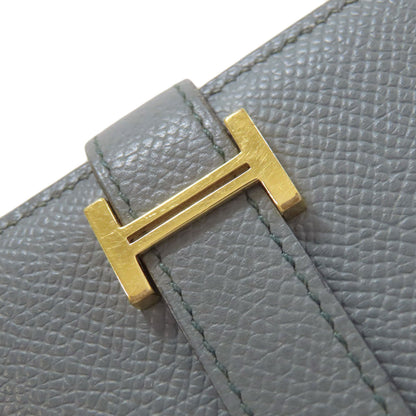 HERMES Barance Free GoldHardware Long wallet (with coin pocket) Epsom Ladies [Used]