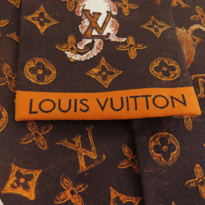 LOUIS VUITTON MP2268 Bandoo Catgram Scarf Silk Ladies [Used]