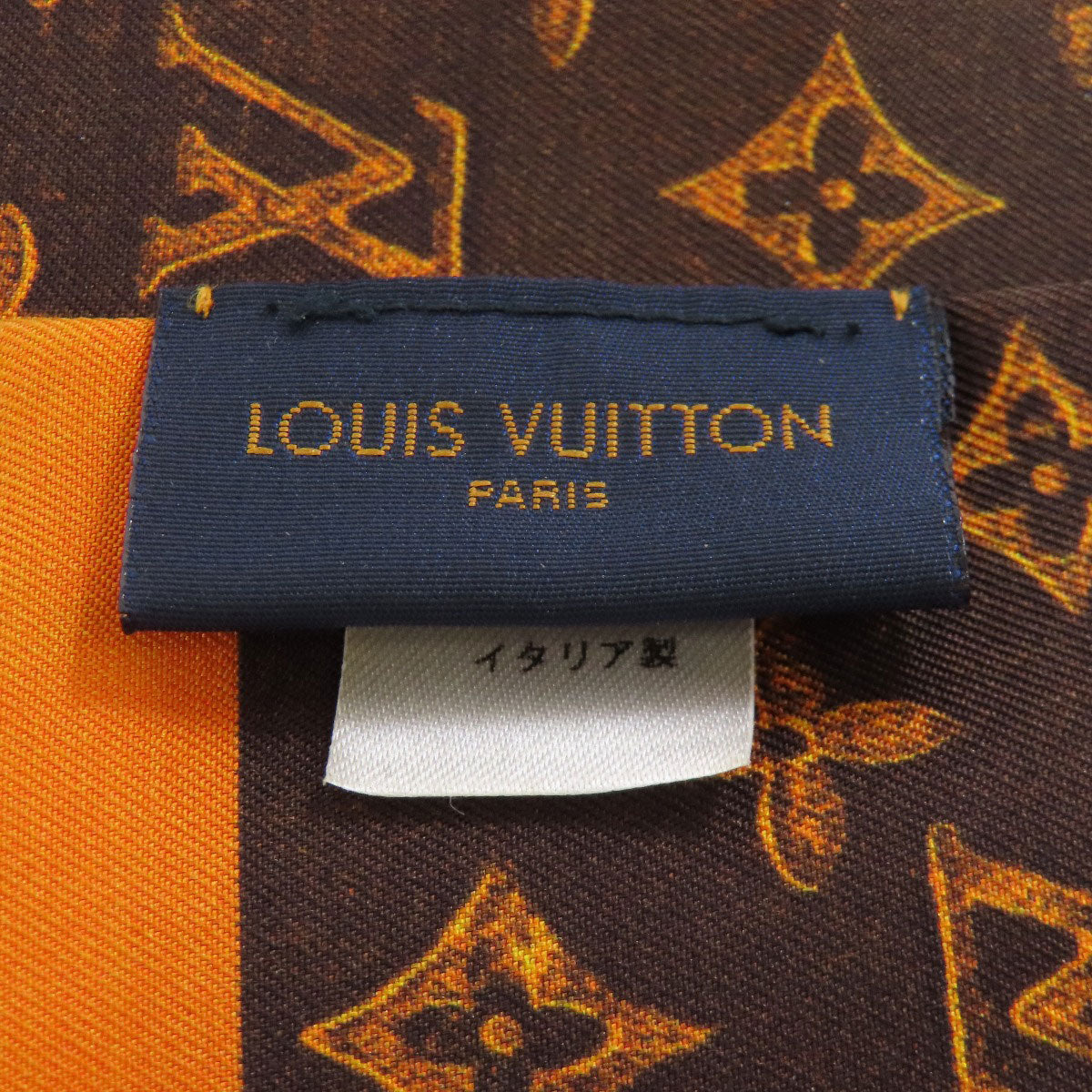 LOUIS VUITTON MP2268 Bandoo Catgram Scarf Silk Ladies [Used]