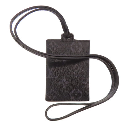 LOUIS VUITTON M83155 Porto Cult Onstrap Card Case Monogram Eclipse mens [Used]