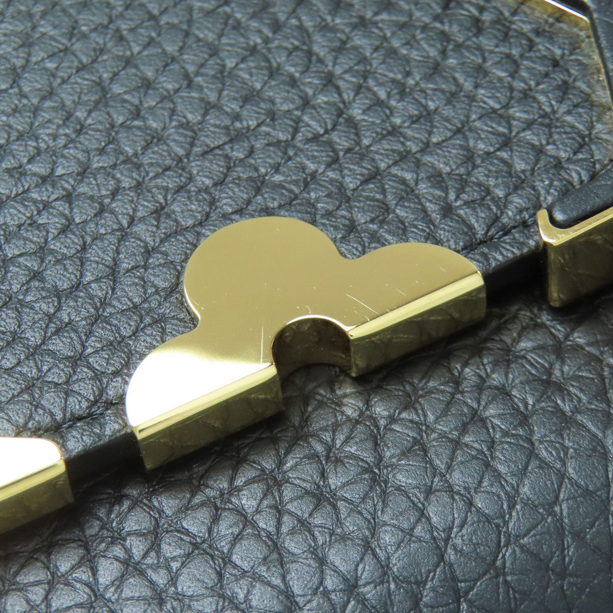 LOUIS VUITTON M64551 Portefeiulle ã» Capsines Long wallet (with coin pocket) Taurillon Clemence Ladies [Used]