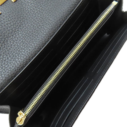 LOUIS VUITTON M64551 Portefeiulle ã» Capsines Long wallet (with coin pocket) Taurillon Clemence Ladies [Used]