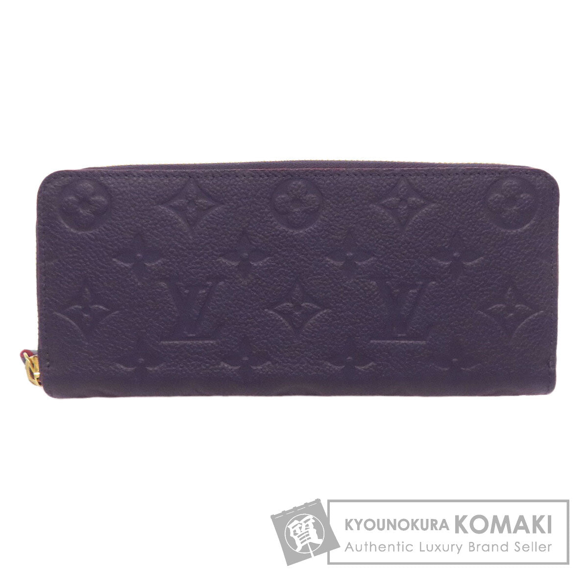 LOUIS VUITTON M69415 Portefeiulle・Clemence Long wallet (with coin pocket) Empreinte Ladies [Used]