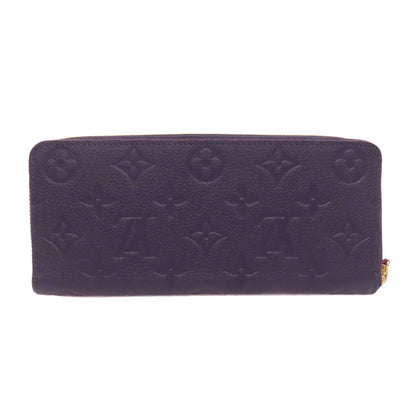 LOUIS VUITTON M69415 Portefeiulle・Clemence Long wallet (with coin pocket) Empreinte Ladies [Used]
