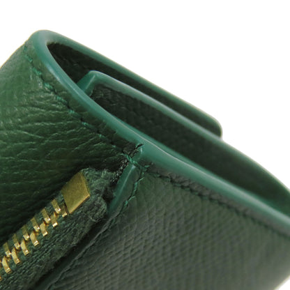 Salvatore Ferragamo GanciniHardware Bifold Wallet with Coin Pocket Leather Ladies [Used]