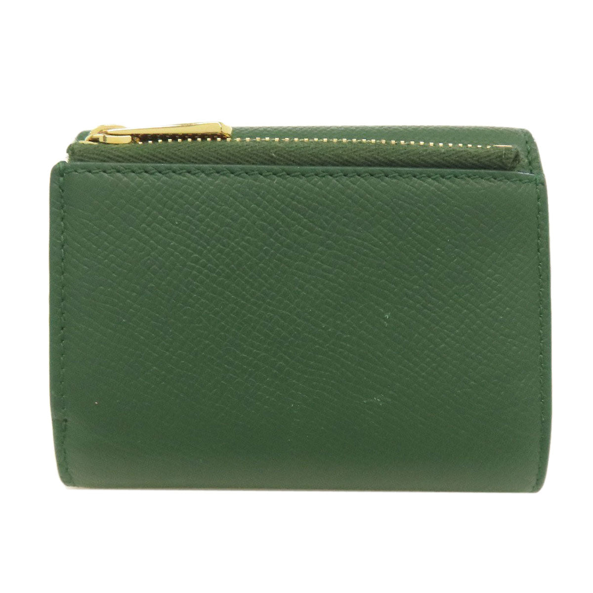 Salvatore Ferragamo GanciniHardware Bifold Wallet with Coin Pocket Leather Ladies [Used]