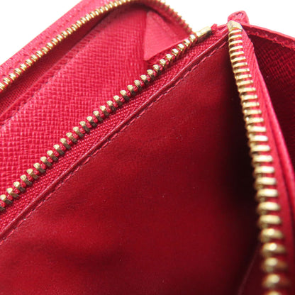 LOUIS VUITTON M95006 Porto Monnaie Zip Cherry Long wallet (with coin pocket) Monogram canvas Ladies [Used]