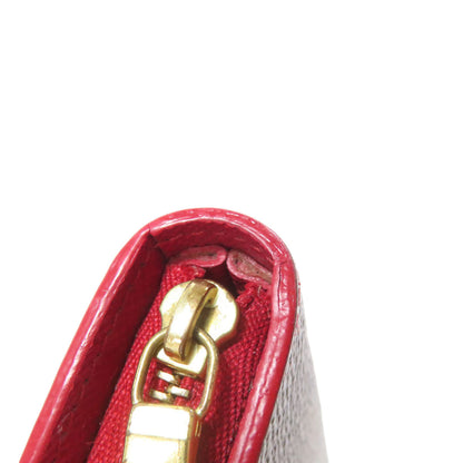 LOUIS VUITTON M95006 Porto Monnaie Zip Cherry Long wallet (with coin pocket) Monogram canvas Ladies [Used]