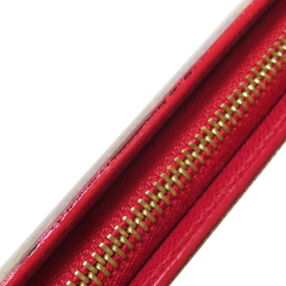 LOUIS VUITTON M95006 Porto Monnaie Zip Cherry Long wallet (with coin pocket) Monogram canvas Ladies [Used]