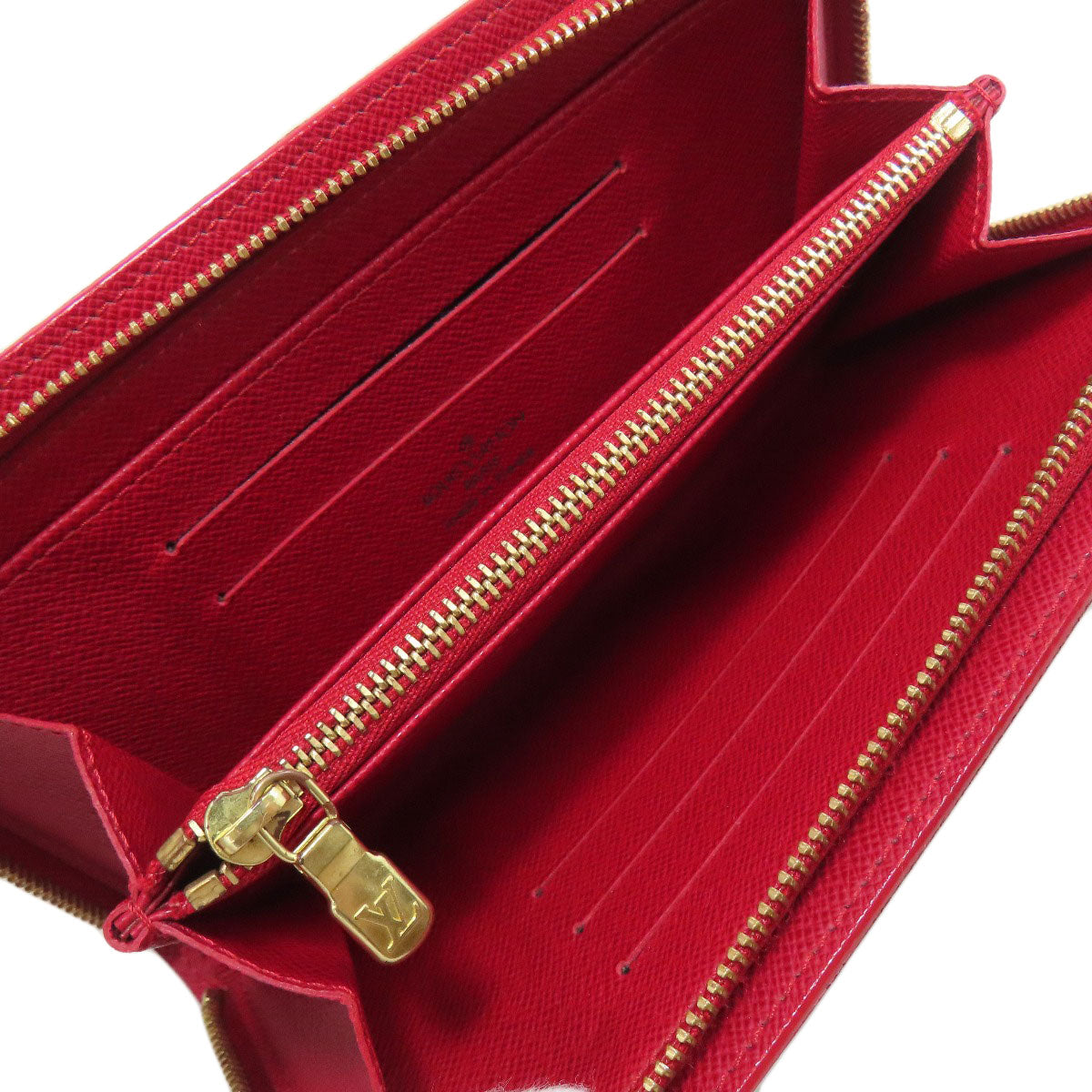 LOUIS VUITTON M95006 Porto Monnaie Zip Cherry Long wallet (with coin pocket) Monogram canvas Ladies [Used]