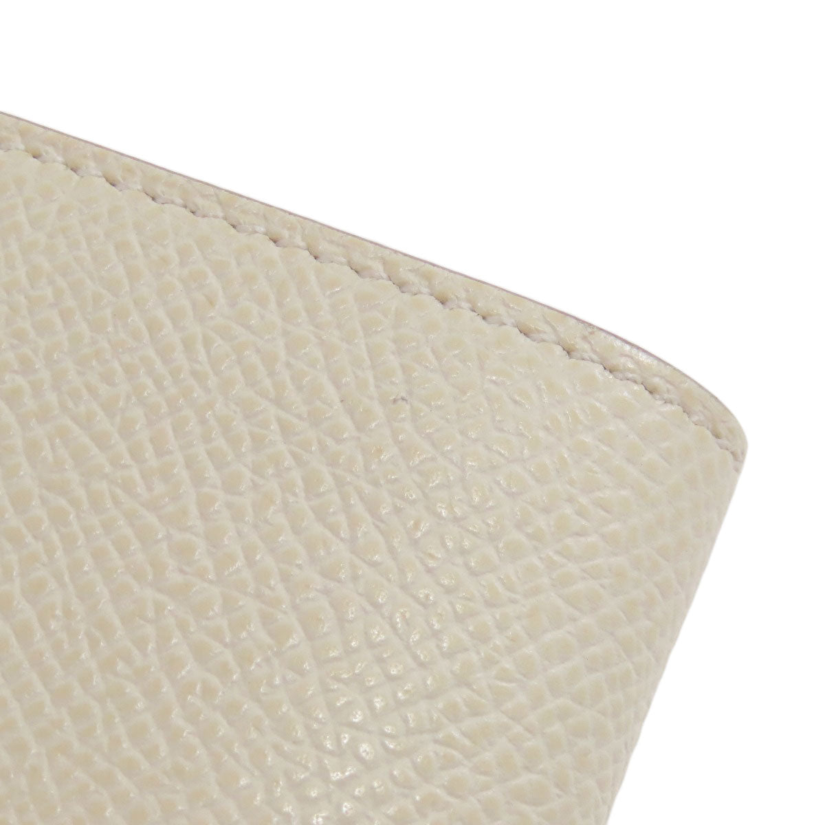 HERMES Bearn Combination GoldHardware Bifold Wallet with Coin Pocket Epsom Ladies [Used]