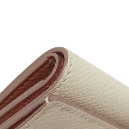 HERMES Bearn Combination GoldHardware Bifold Wallet with Coin Pocket Epsom Ladies [Used]