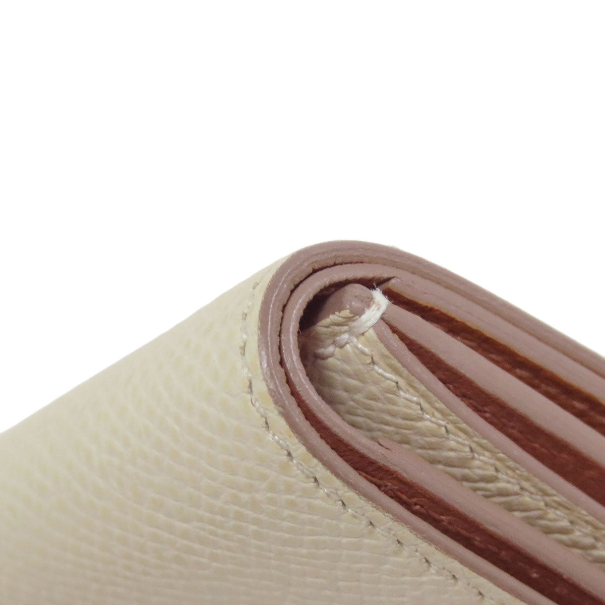 HERMES Bearn Combination GoldHardware Bifold Wallet with Coin Pocket Epsom Ladies [Used]