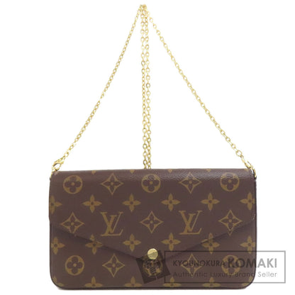 LOUIS VUITTON M81896 Pochette Felice Shoulder Bag Monogram canvas Ladies [Used]