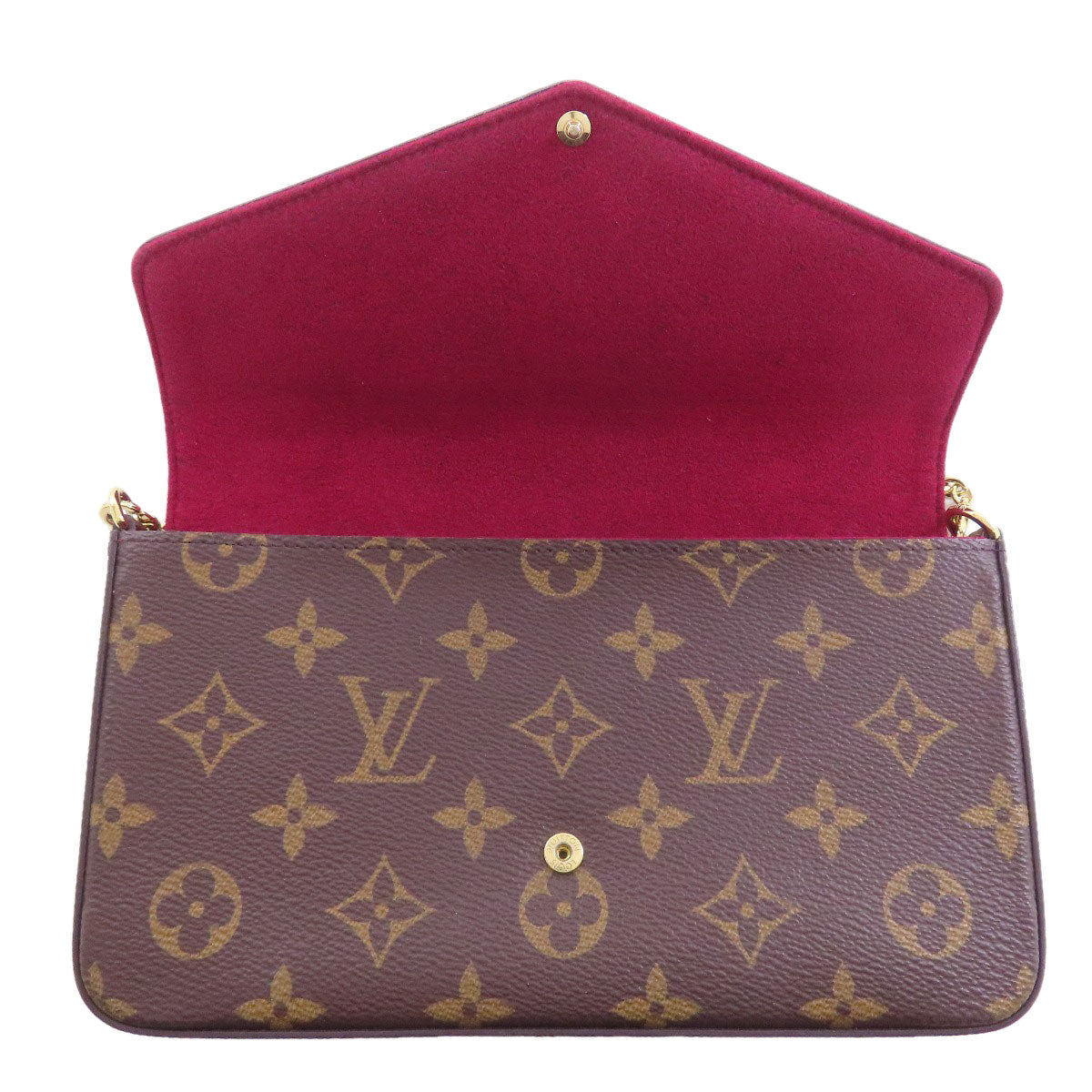 LOUIS VUITTON M81896 Pochette Felice Shoulder Bag Monogram canvas Ladies [Used]