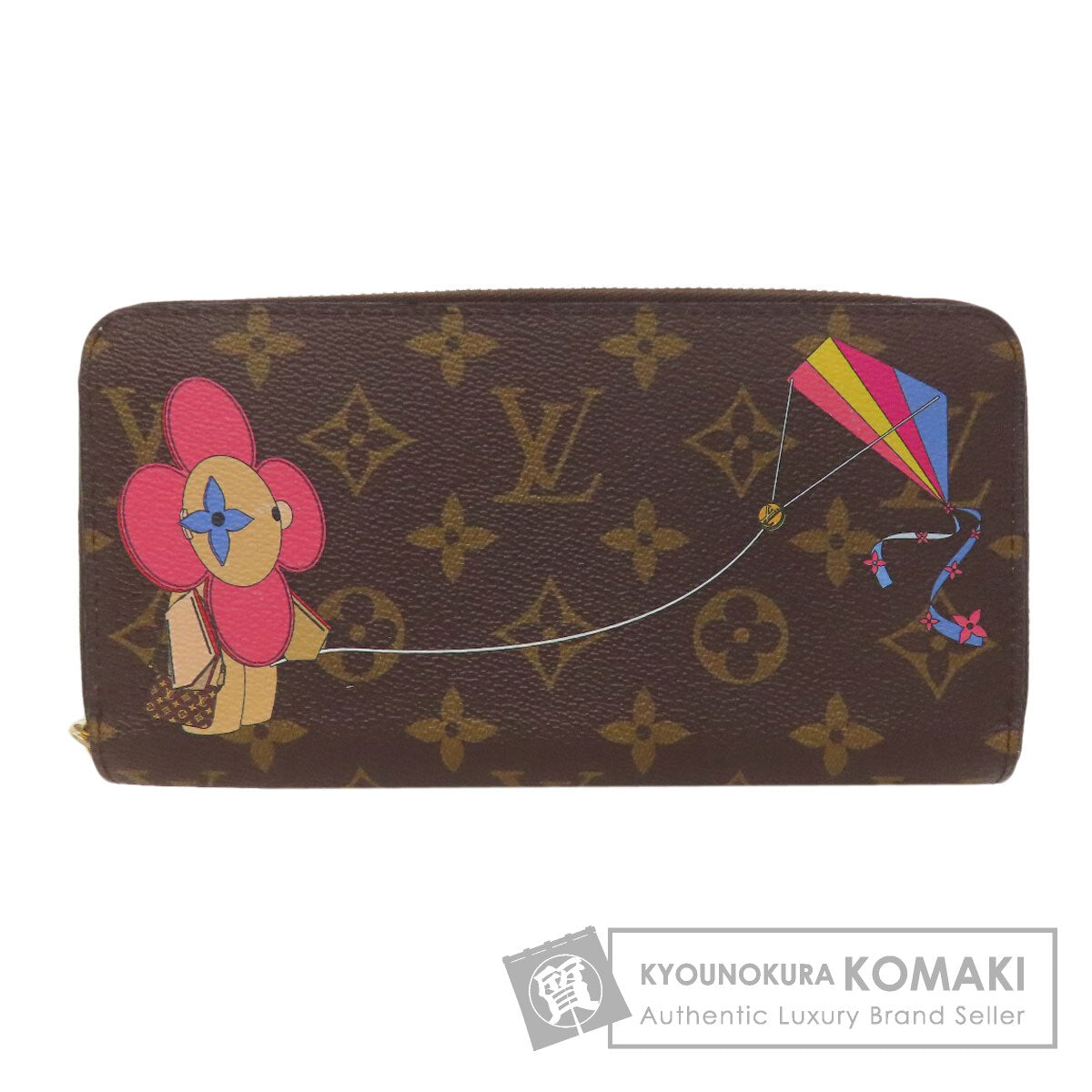 LOUIS VUITTON M69054 Zippy Wallet Vivienne Long wallet (with coin pocket) Monogram canvas Ladies [Used]