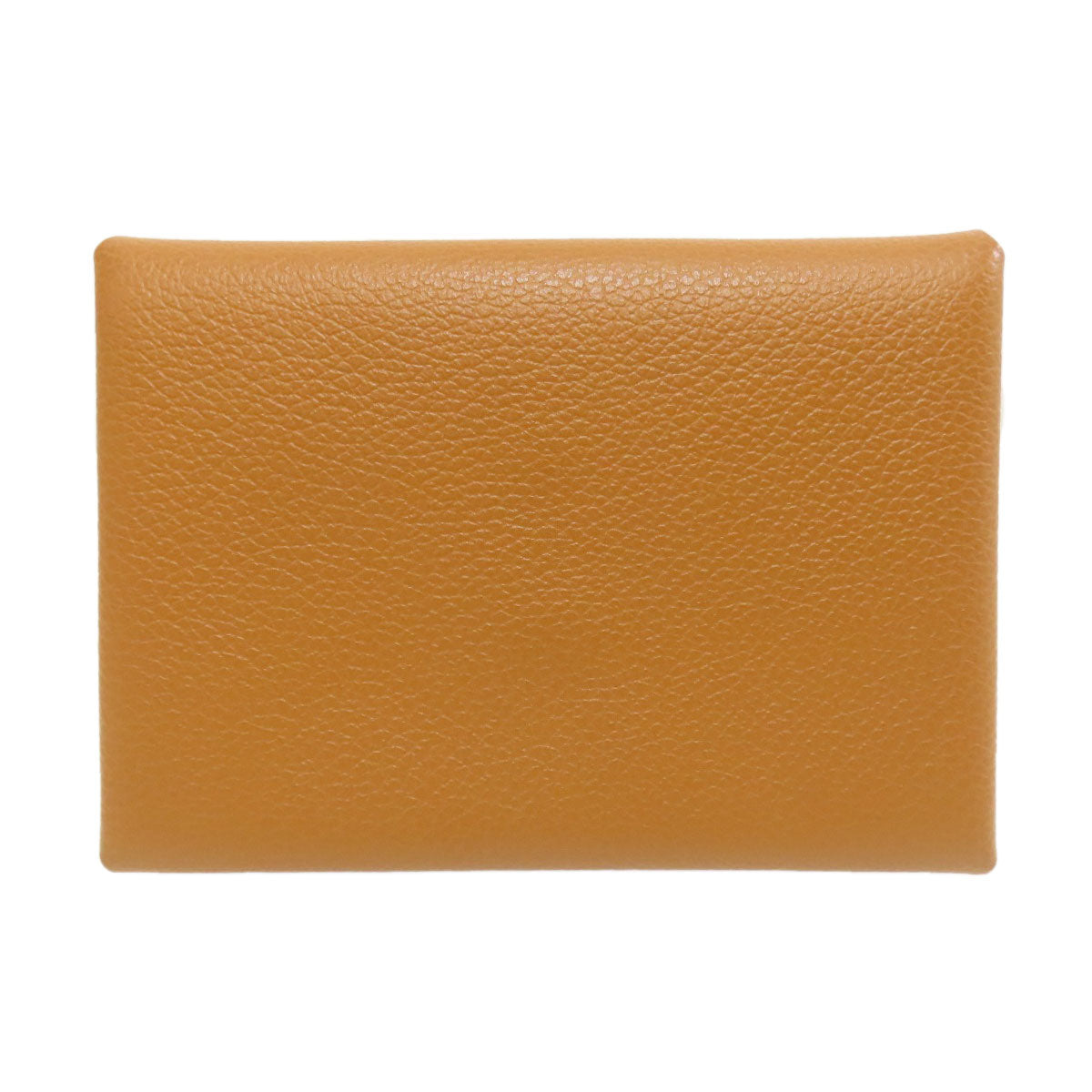 HERMES Calvi Duo SilverHardware coin purse Evercolor Ladies [Used]