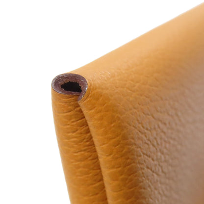 HERMES Calvi Duo SilverHardware coin purse Evercolor Ladies [Used]