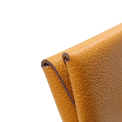 HERMES Calvi Duo SilverHardware coin purse Evercolor Ladies [Used]