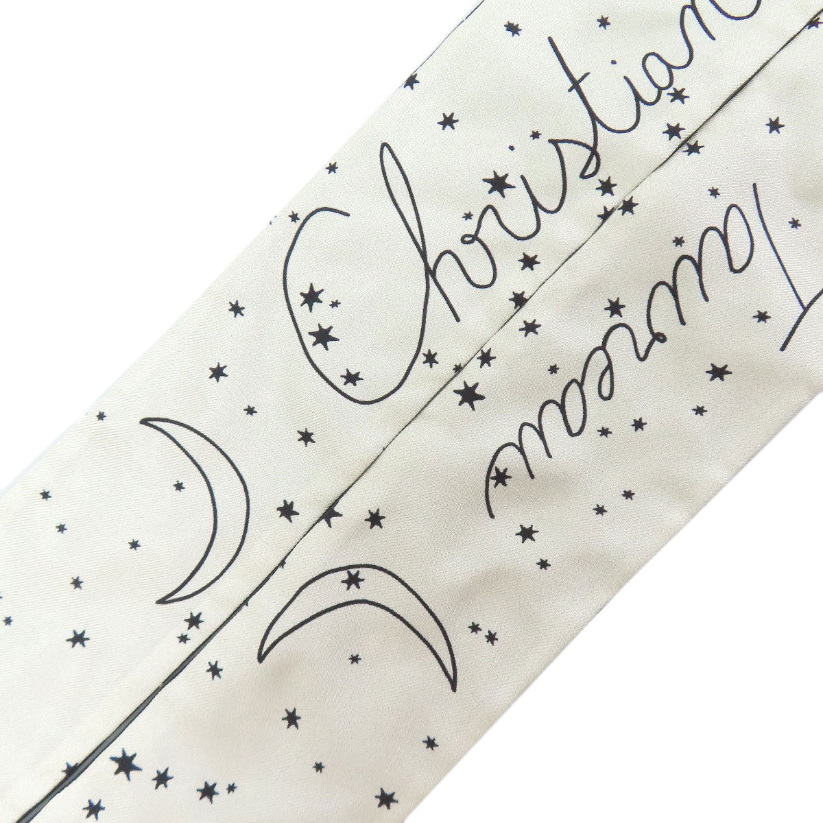 CHRISTIAN DIOR Mitzah Constellation Pattern Scarf Silk Ladies [Used]