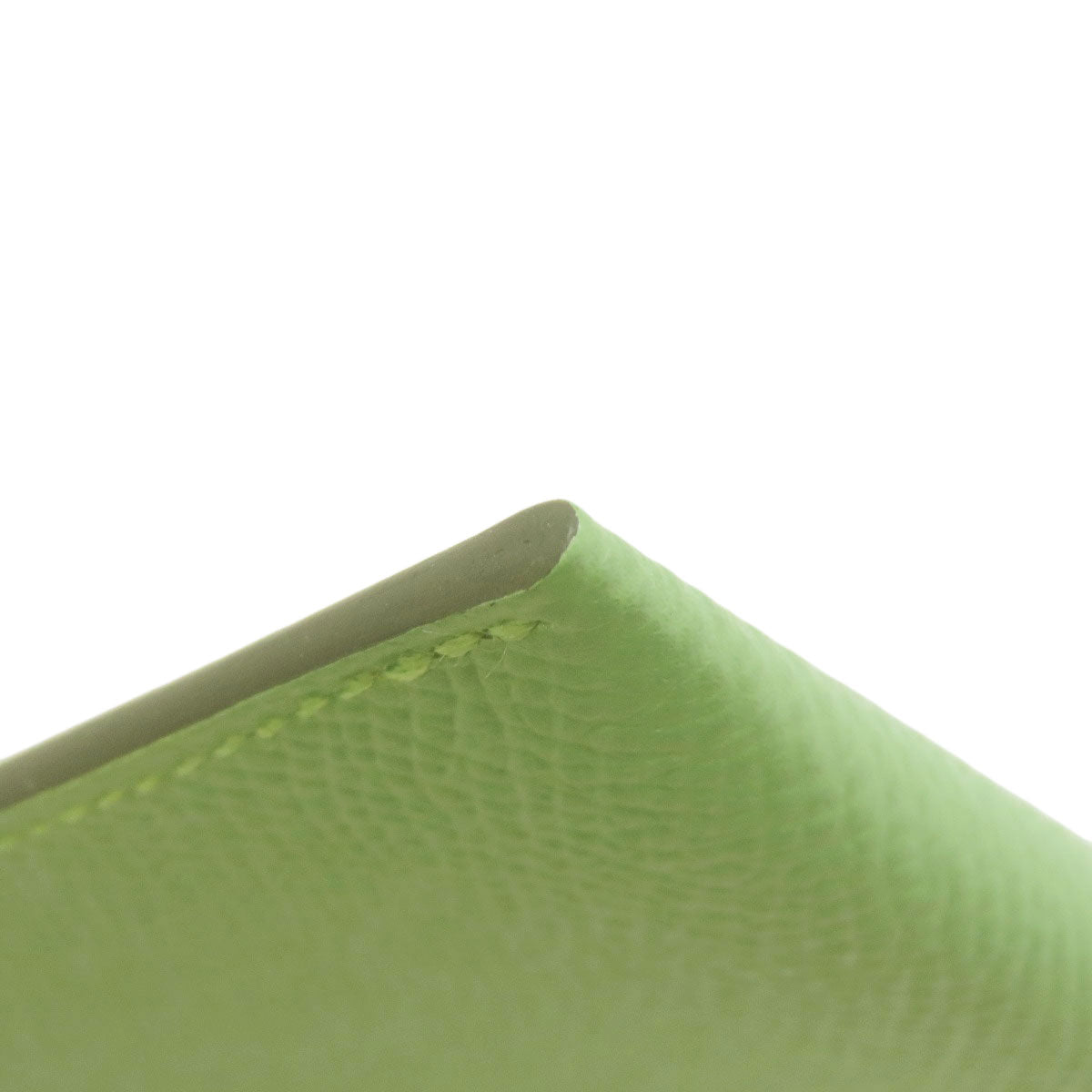 HERMES Tarmac PM Passport Case, Vale Cricket, Silver Hardware Accessory pouch Epsom Ladies [Used]