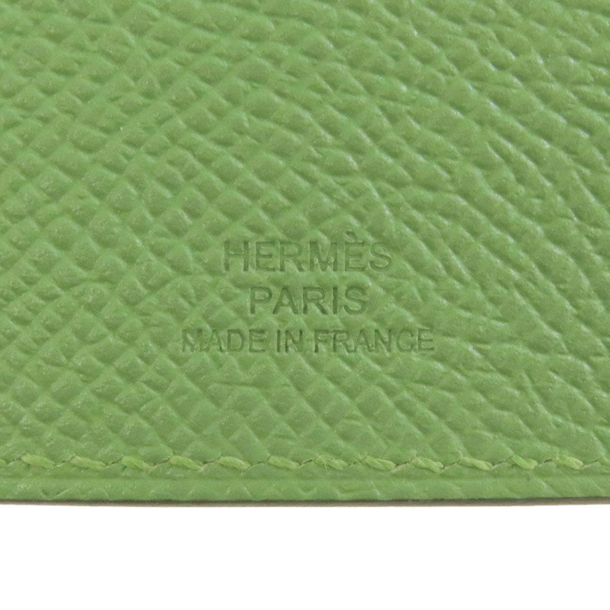 HERMES Tarmac PM Passport Case, Vale Cricket, Silver Hardware Accessory pouch Epsom Ladies [Used]