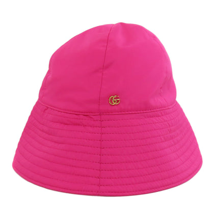 GUCCI 729470 Double G Bucket Hat hat Nylon Ladies [Used]