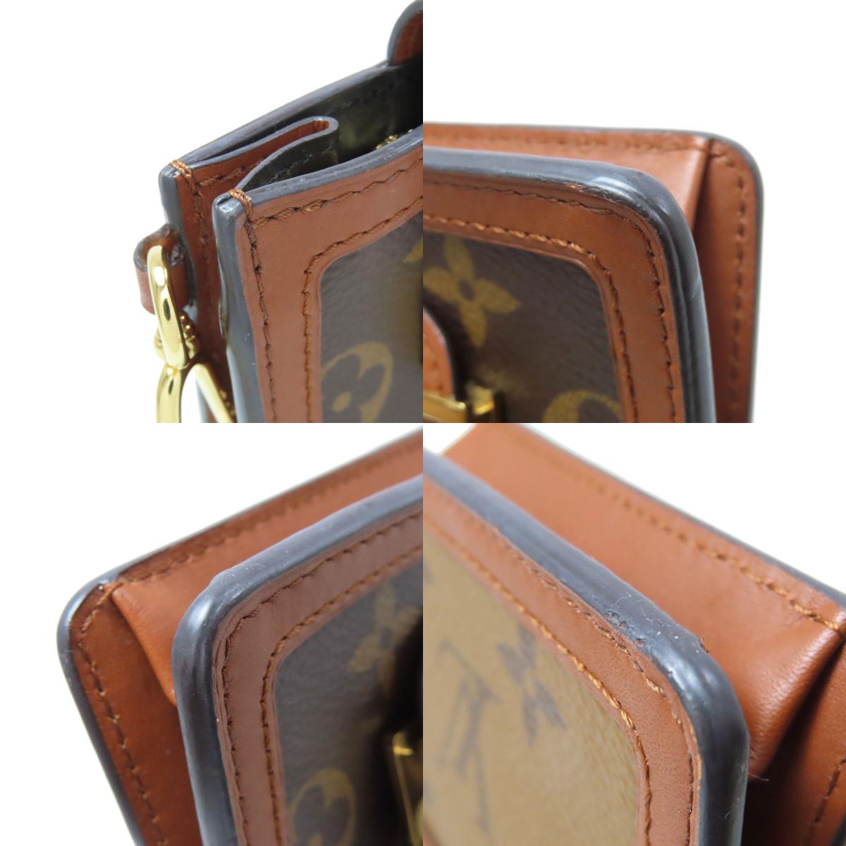 LOUIS VUITTON M68751 Dauphine Multicult coin purse Monogram reverse Ladies [Used]