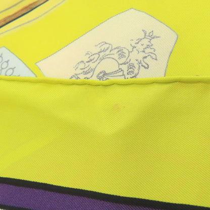 HERMES Carre90 Drawings and Symbols Scarf Silk Ladies [Used]