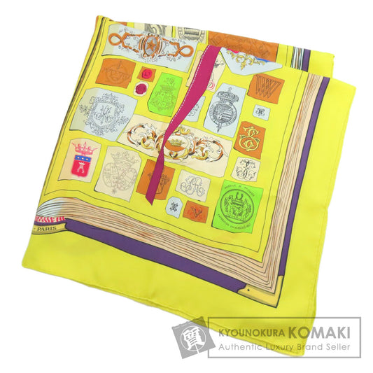 HERMES Carre90 Drawings and Symbols Scarf Silk Ladies [Used]