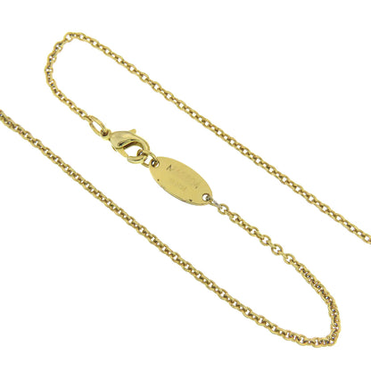 LOUIS VUITTON M62804 Lucky gram Necklace Gold Plated Ladies [Used]